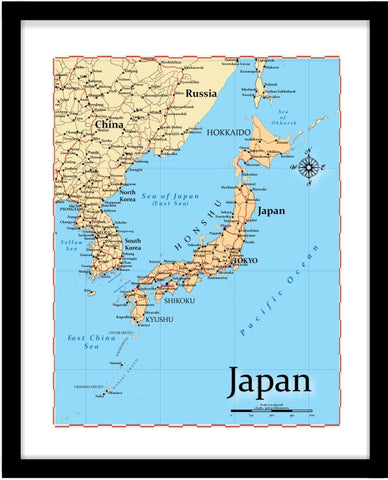 Map of Japan