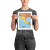 ProGeo Map of Mexico 8 x 10 Print or framed